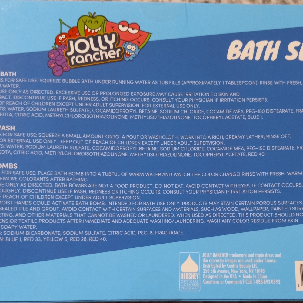 JOLLY Ranchers Bath Set - Picture 2 of 2